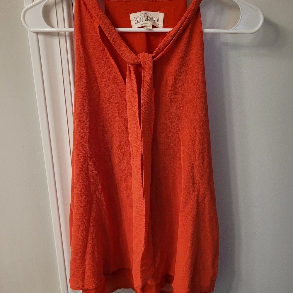 Tie Front top